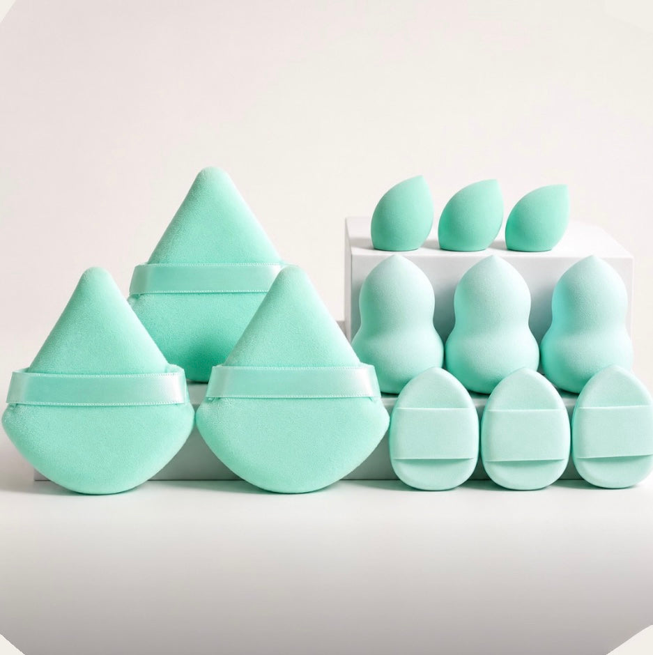 Luminous 12-Piece Makeup Sponge Set
