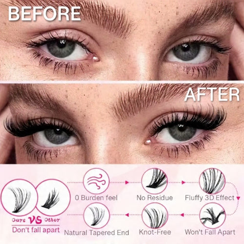 Cluster Lash Extension Kit