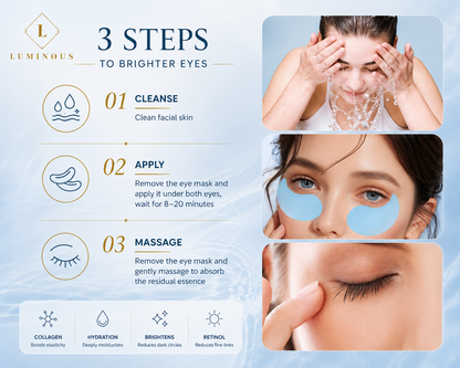 Collagen & Retinol Eye Patches – 60pcs