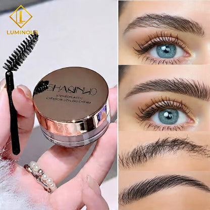 3D Brow Taming Gel – Clear, Waterproof & Long-Lasting