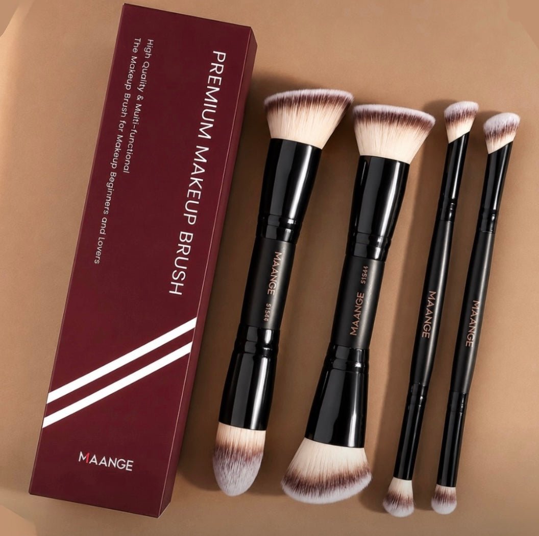 4-Piece Professional Makeup Brush Set