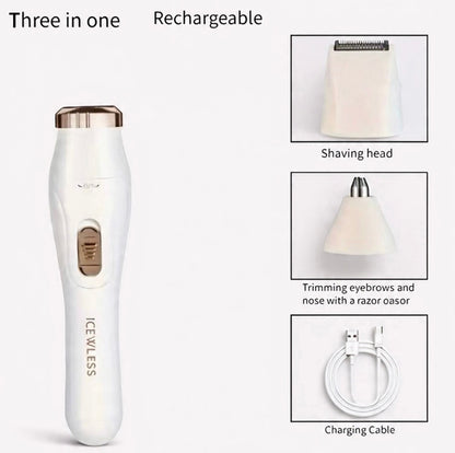 Full Body Electric Hair Removal Kit – USB Rechargeable