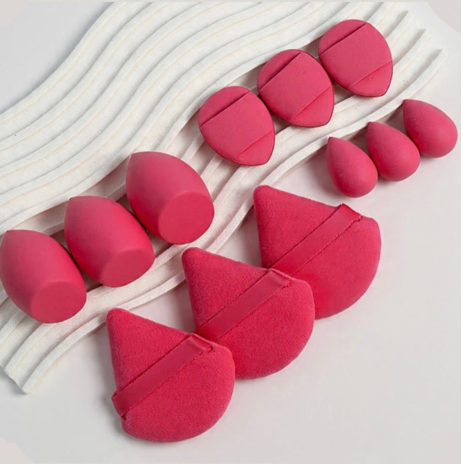 Luminous 12-Piece Makeup Sponge Set