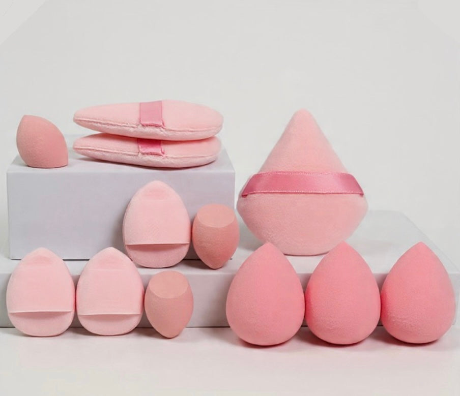 Luminous 12-Piece Makeup Sponge Set
