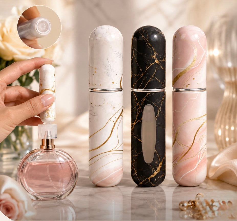 Marble Portable Perfume Spray Bottle – 5ml
