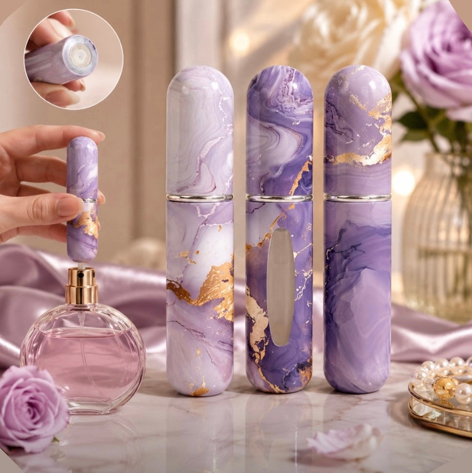 Marble Portable Perfume Spray Bottle – 5ml
